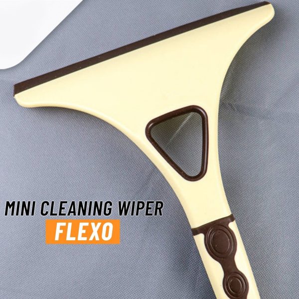 Flexo Mini Cleaning Wiper | Flexo Scraper | Best For Toilet Cleaning | Car Cleaning | Window Cleaning | Shelf Cleaning Wiper ( Random Color )