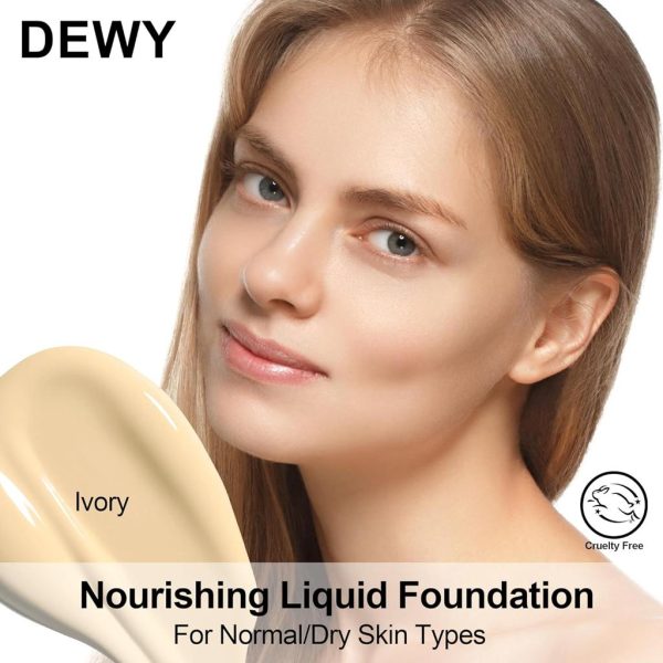 Fv Waterproof Foundation With Medium Coverage, Oil-free & Long Lasting, Matte Foundation For Oily/normal Skin, Forever Liquid Makeup Foundation For Face, Natural Beige 30g