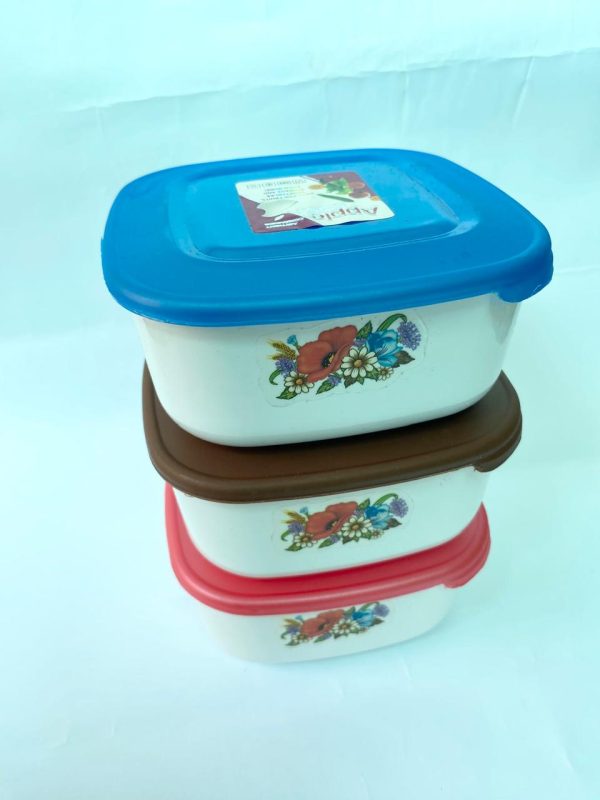 High Quality 3pc Plastic Box Set