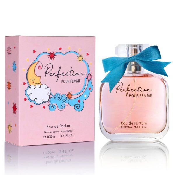 Perfection For Women Eau De Parfum- Floral & Fruity Accord – Aromatic, Green Scent With Almond Milk With Woody Base – Casual Wear Fragrance – Elegant 100ml Bottle Gift For Any Feminine Women