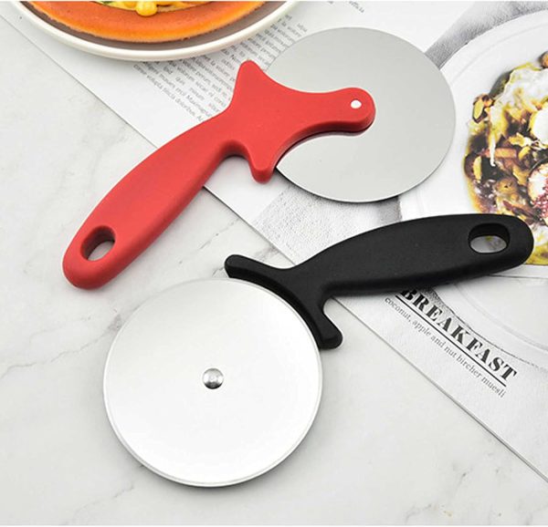 Pizza Cutter, Pizza R Big Size Cooker Stainless Steel, Commercial Use, Kitchen Helper(random Color)