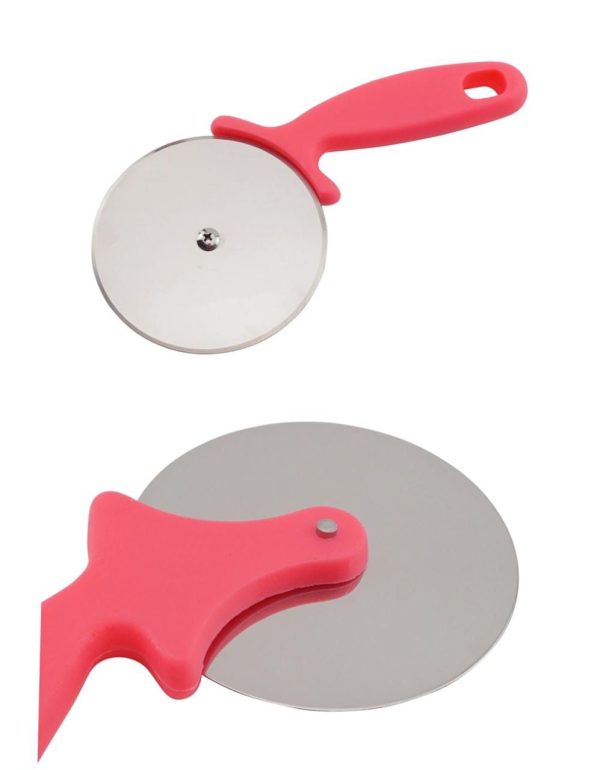 Pizza Cutter, Pizza R Big Size Cooker Stainless Steel, Commercial Use, Kitchen Helper(random Color)