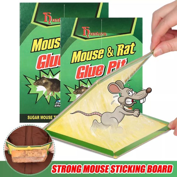 (Pack of 2) Reusable Expert Catch Mouse & Rat Glue Catch Trap