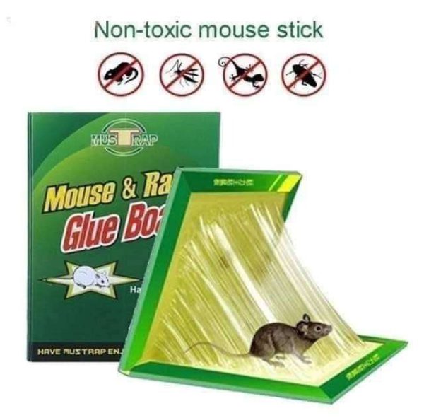 (Pack of 2) Reusable Expert Catch Mouse & Rat Glue Catch Trap