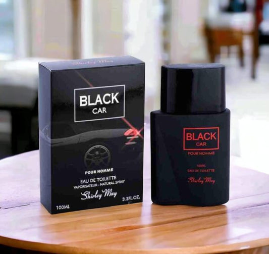 Shirley May Black Car – Eau De Toilette – Unisex Perfume – 100ml For Long Lasting Fragrance | Best Quality Fragrance