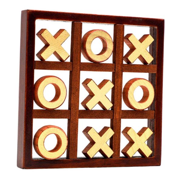 Tic-tac-toe Toy Xo Board Game Xo Chess Parent-child Educational Toys(random Color )