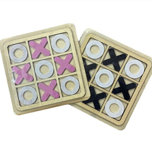 Tic-tac-toe Toy Xo Board Game Xo Chess Parent-child Educational Toys(random Color )